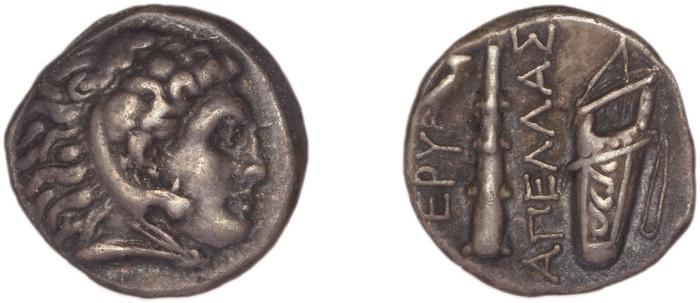 Erythrae Kinns 1980 Period III, AR I, реверс, bm