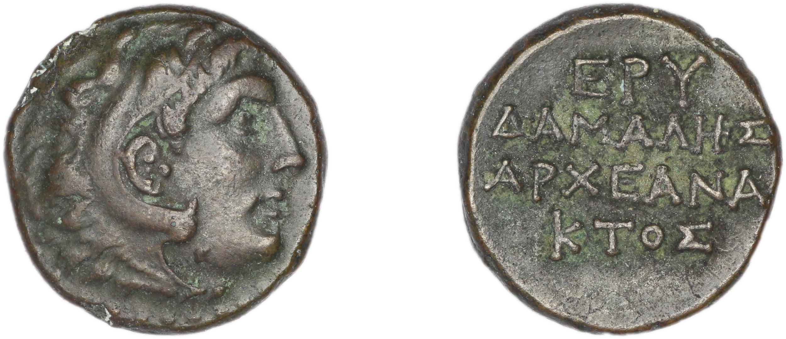 Erythrae Kinns 1980 Period IV, AE 15, аверс, bm