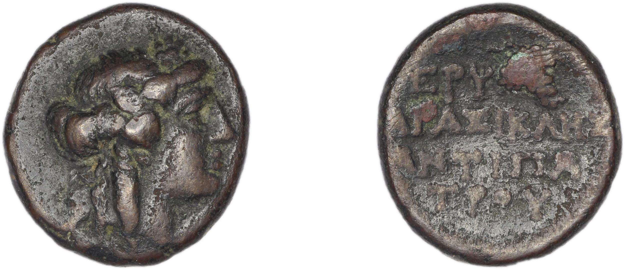 Erythrae Kinns 1980 Period IV, AE 16, аверс, bm