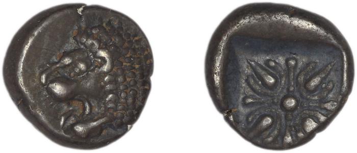 реверс Miletus Babelon 1907 429