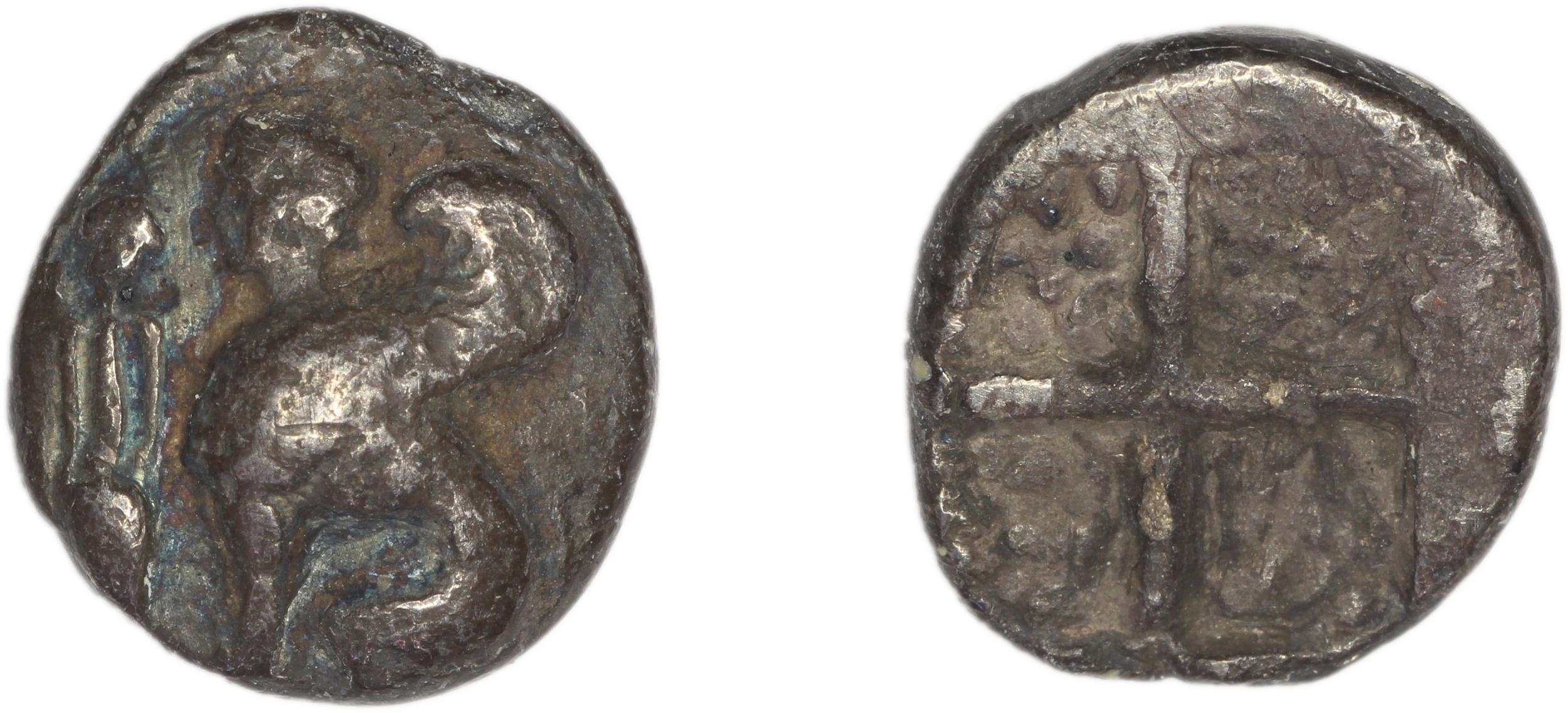 Chios Hardwick 1991 Chian 410-380 ar, аверс, bm