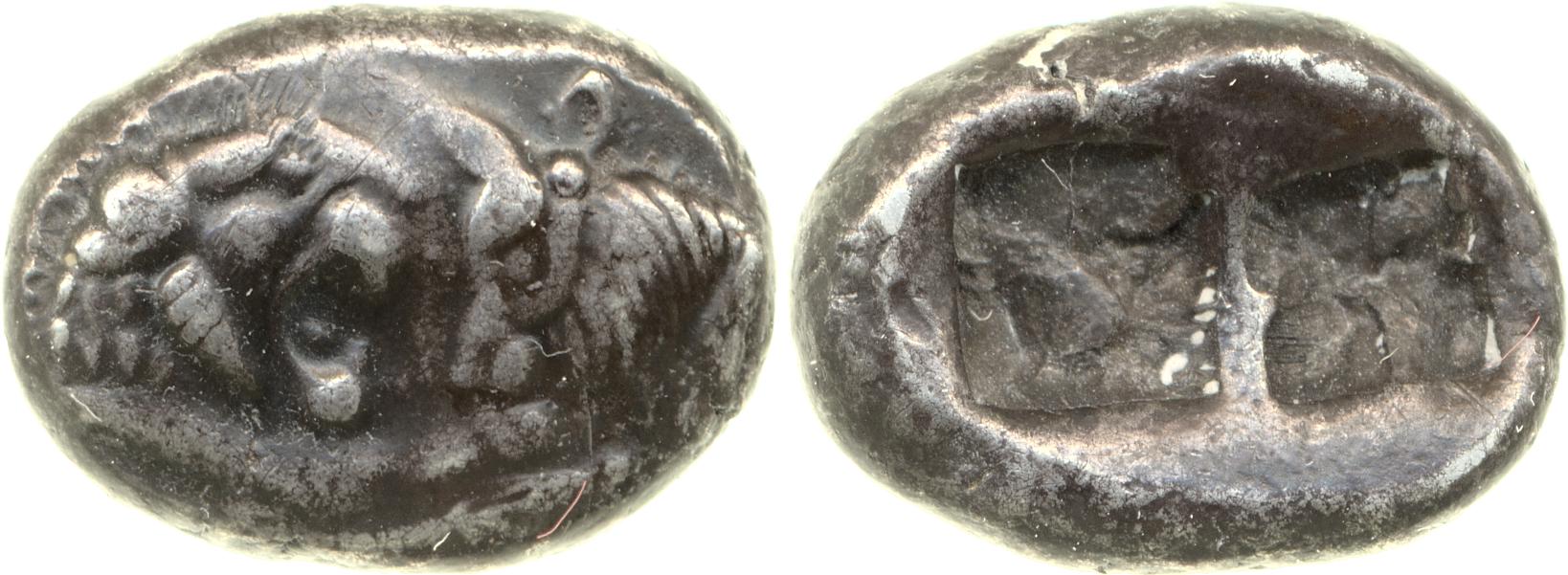 Sardis Carradice 1987 Croeseid B, аверс, bm