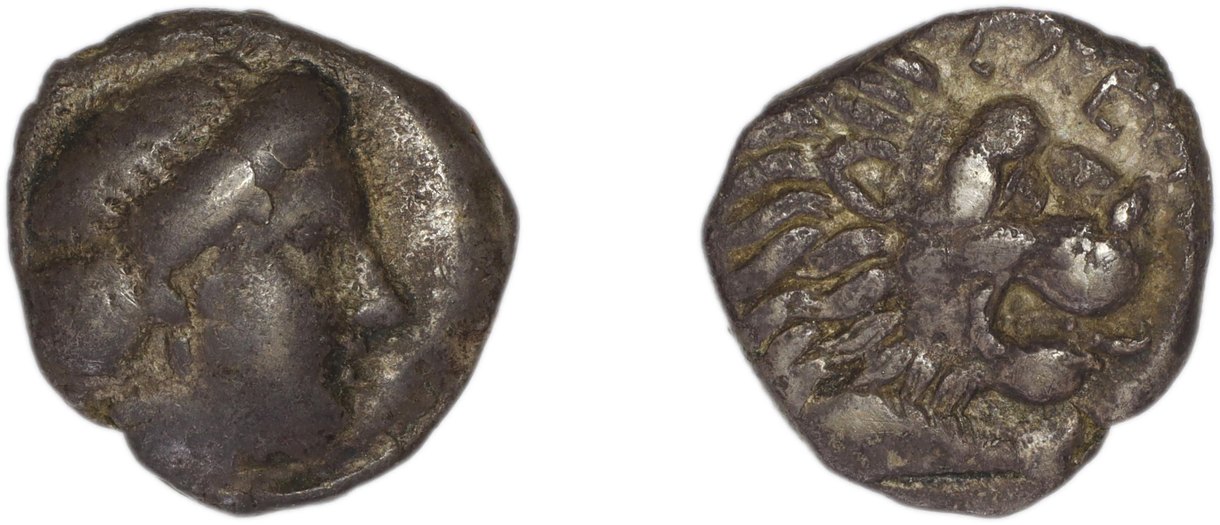 Cnidus Ashton 1999 Drachms, аверс, bm