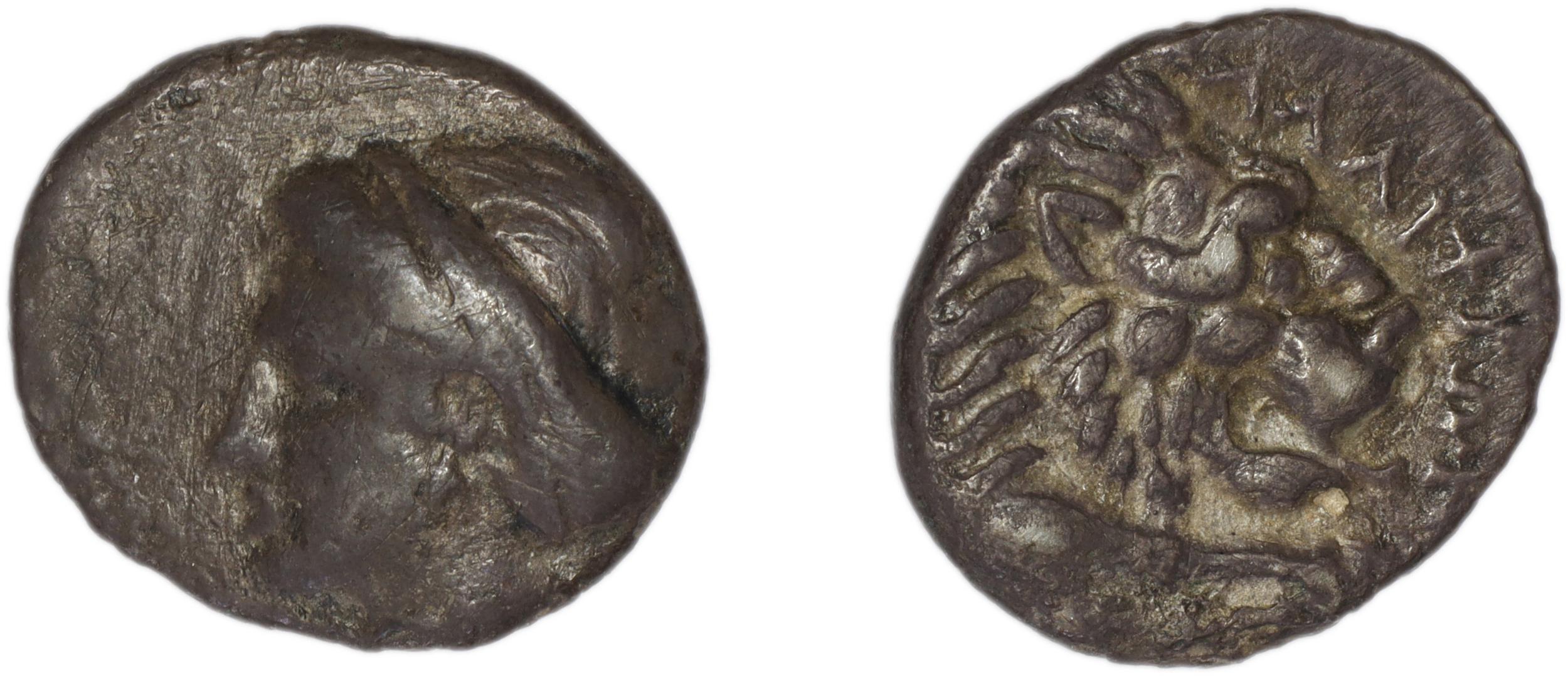 Cnidus Ashton 1999 Drachms, аверс, bm