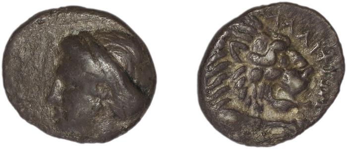 Cnidus Ashton 1999 Drachms, реверс, bm