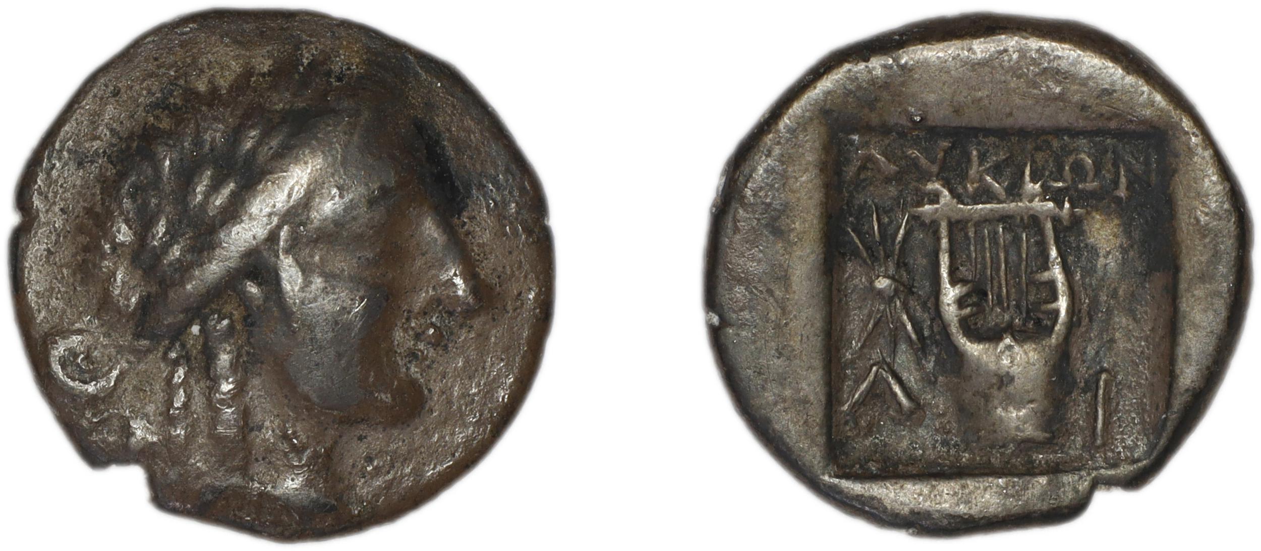 Lycian League Limyra Troxell 1982 2.38, аверс, bm