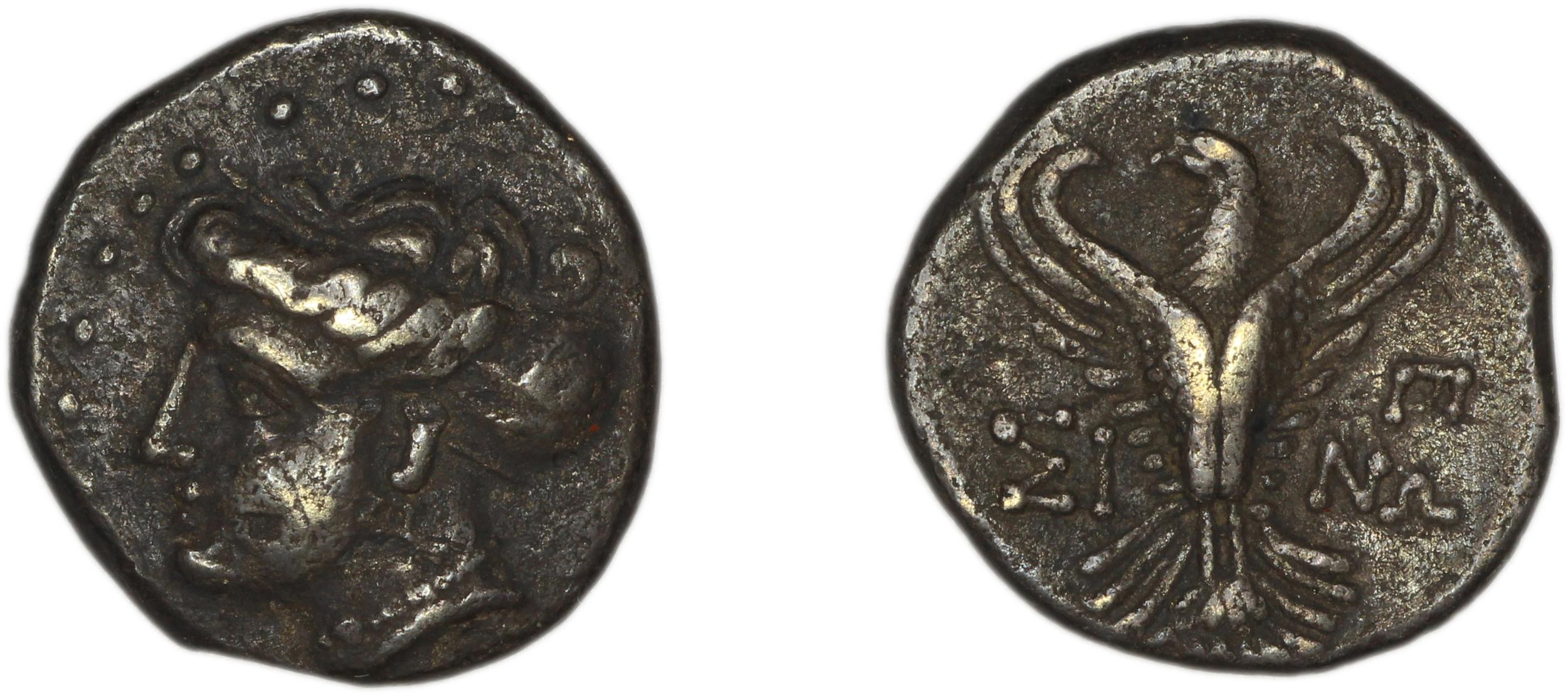 Sinope Waddington 1925 30, аверс, bm