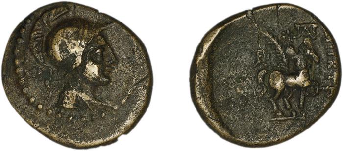 Epicteteis Aezanis BMC Epicteteis 1-3, 6-9, реверс, bm