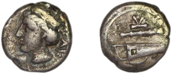 реверс Heracleia Pontica Waddington 1908 25-7