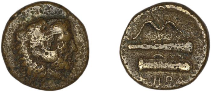 реверс Heracleia Pontica Waddington 1908 32