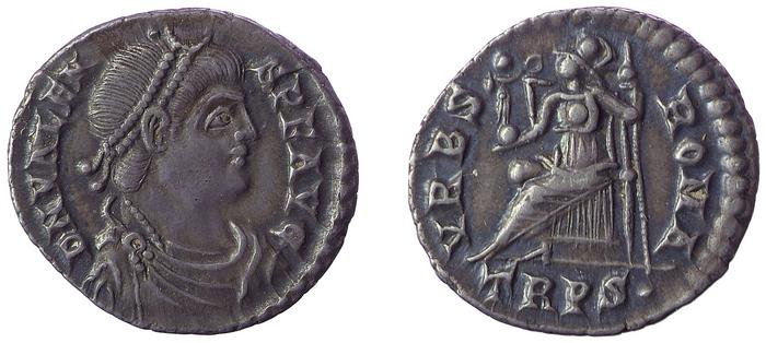 RIC IX Treveri 45B, реверс, bm