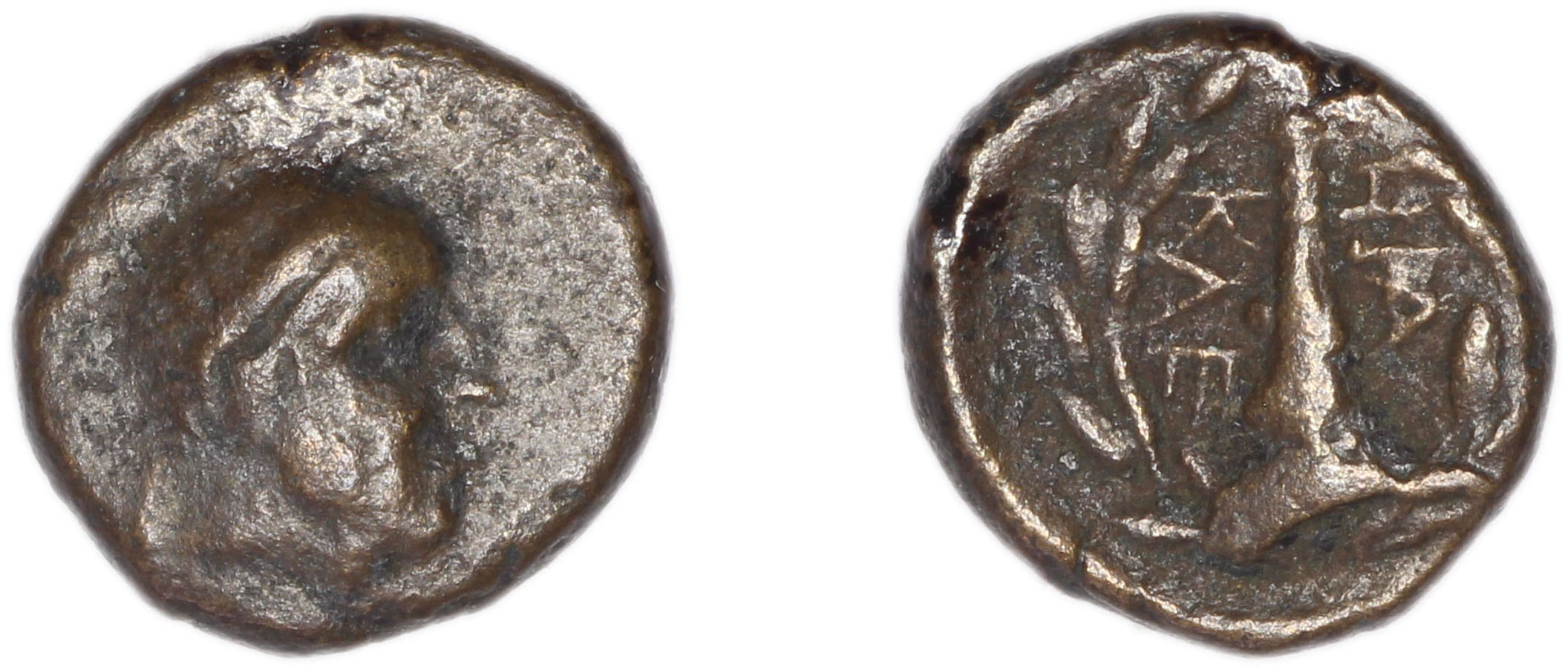аверс Herakleia ad Latmum BMC Heraclea ad Latmum 8-9