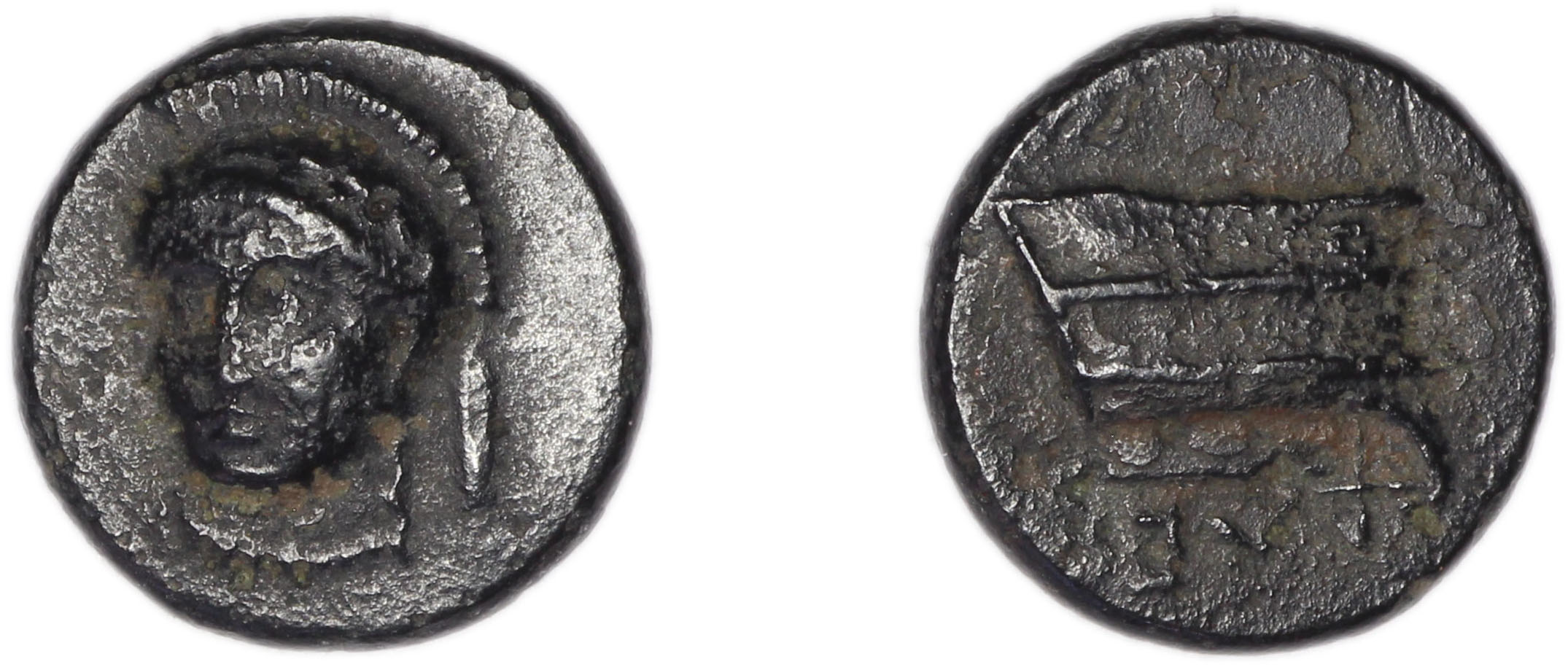 аверс Lebedus Kinns 1980 Period I, AE 2