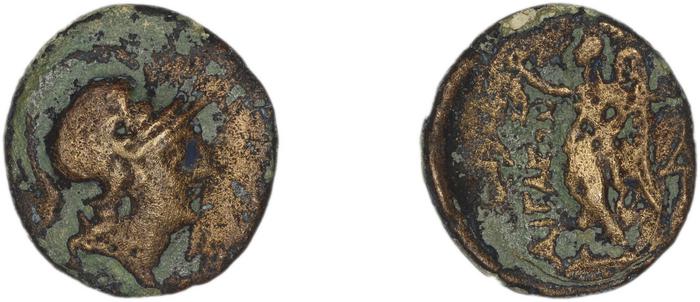 реверс Aegae, Aeolis BMC Aegae 14