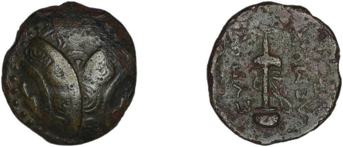 реверс Eupolemos, strategos of Caria Caunus Ashton 1998