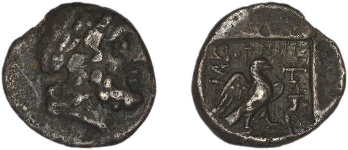 реверс Stratoniceia Meadows 2002 Group 2 hemidrachm
