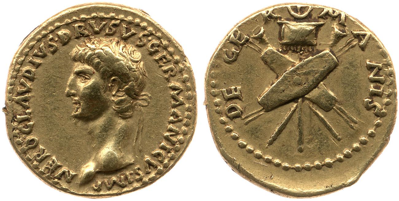 RIC I (second edition) Claudius 73, аверс, bm