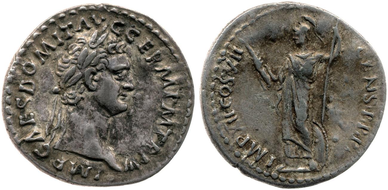 RIC II, Part 1 (second edition) Domitian 447, аверс, bm