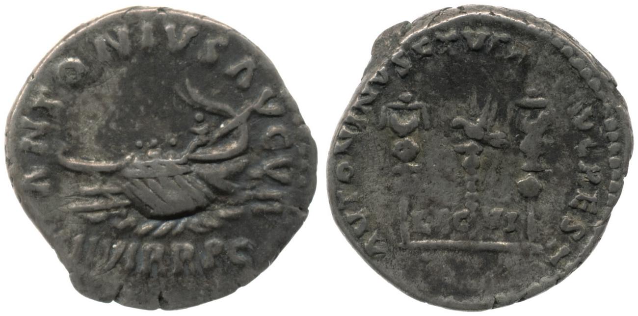 аверс RIC III Marcus Aurelius 443
