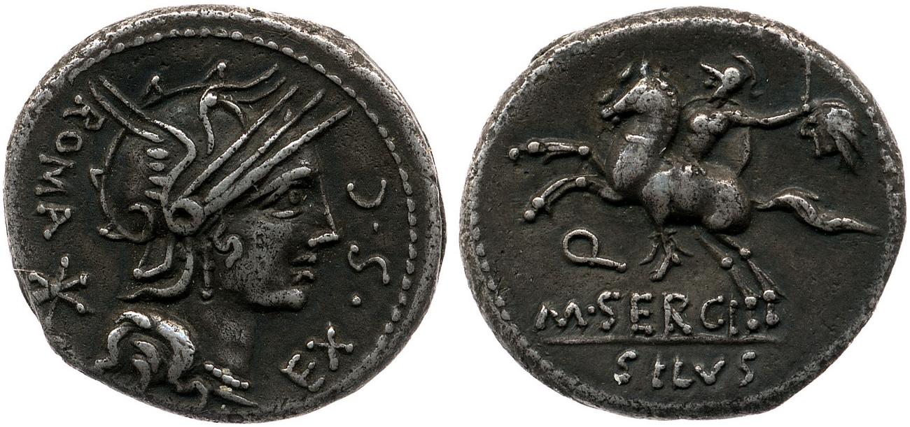 RRC 286/1, аверс, bm