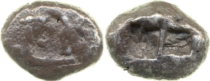 Sardis Carradice 1987 Croeseid A heavy, реверс, bm