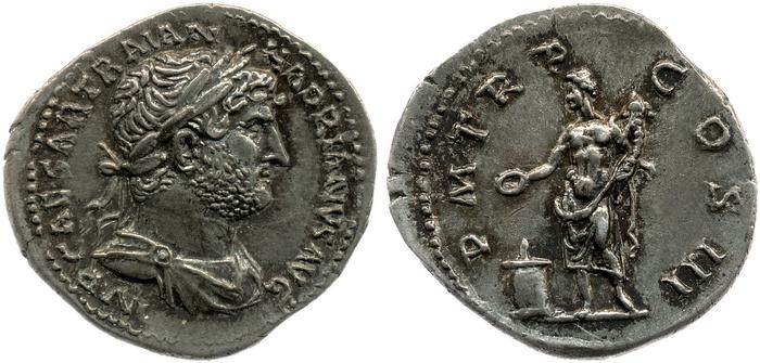 реверс RIC II, Part 3 (second edition) Hadrian 535