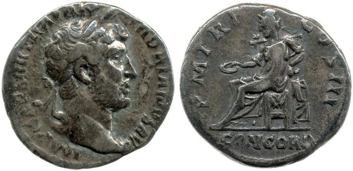 реверс RIC II, Part 3 (second edition) Hadrian 549