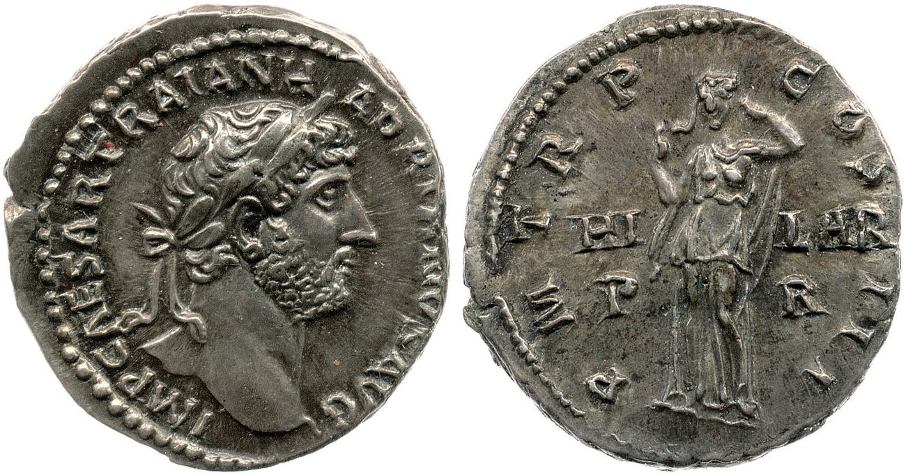 аверс RIC II, Part 3 (second edition) Hadrian 303