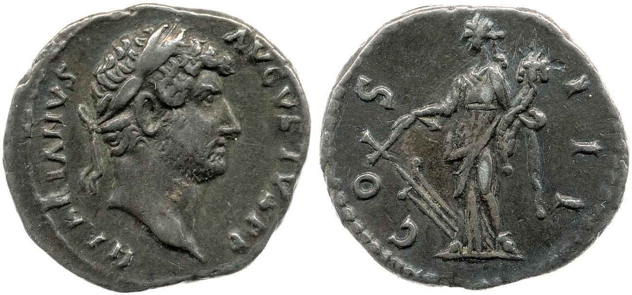 RIC II, Part 3 (second edition) Hadrian 3040, аверс, bm