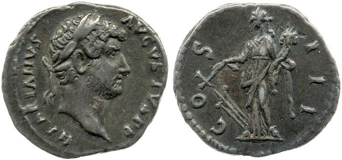 RIC II, Part 3 (second edition) Hadrian 3040, реверс, bm