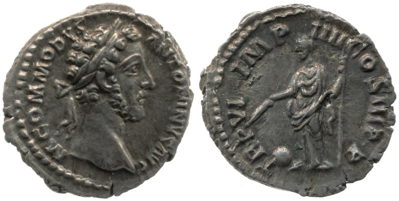 RIC III Commodus 19, аверс, bm