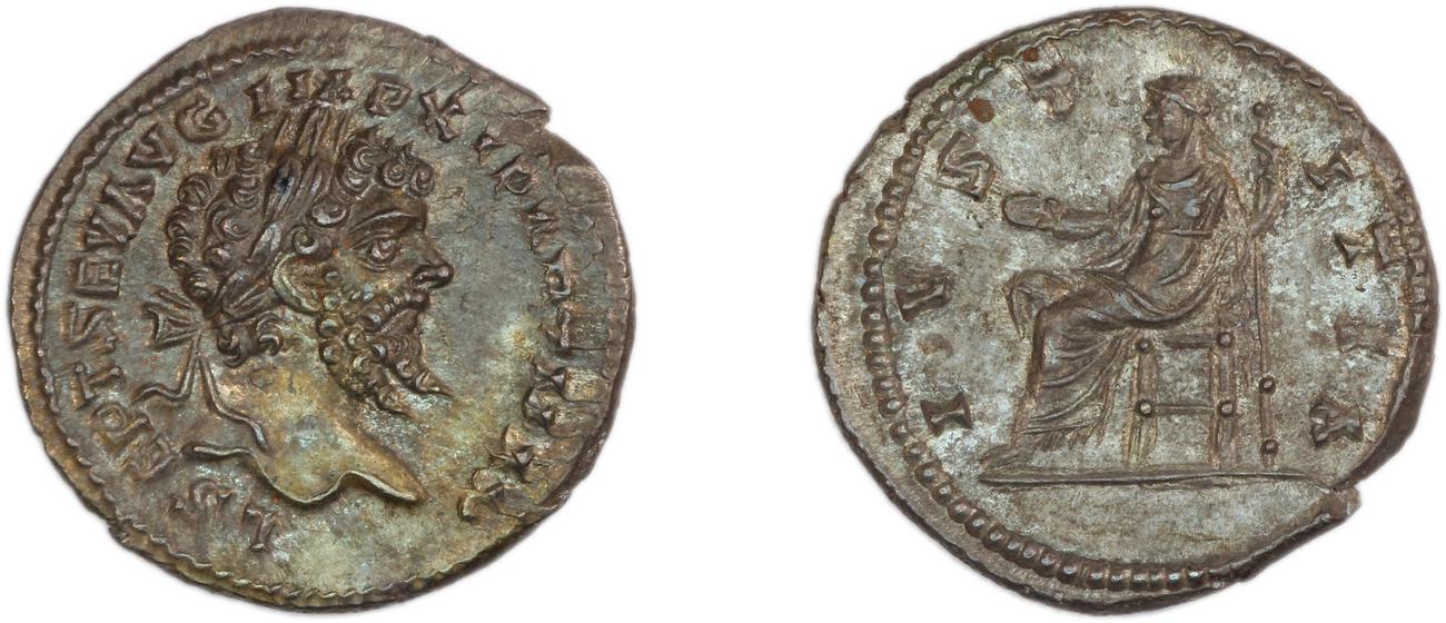 RIC IV Septimius Severus 505, аверс, bm