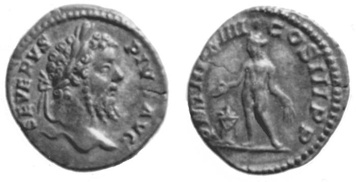 RIC IV Septimius Severus 201, реверс, bm