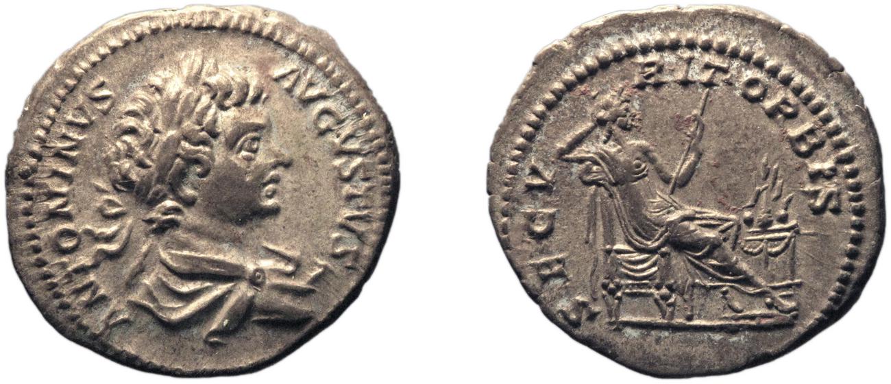 аверс RIC IV Caracalla 43