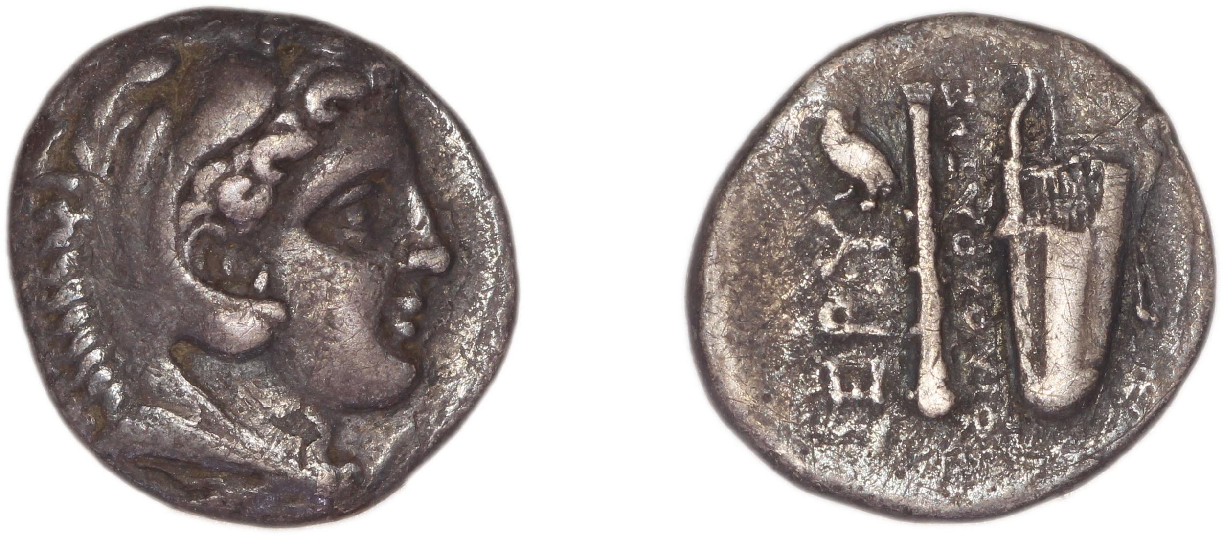 Erythrae Kinns 1980 Period II.2, AR 1, аверс, bm