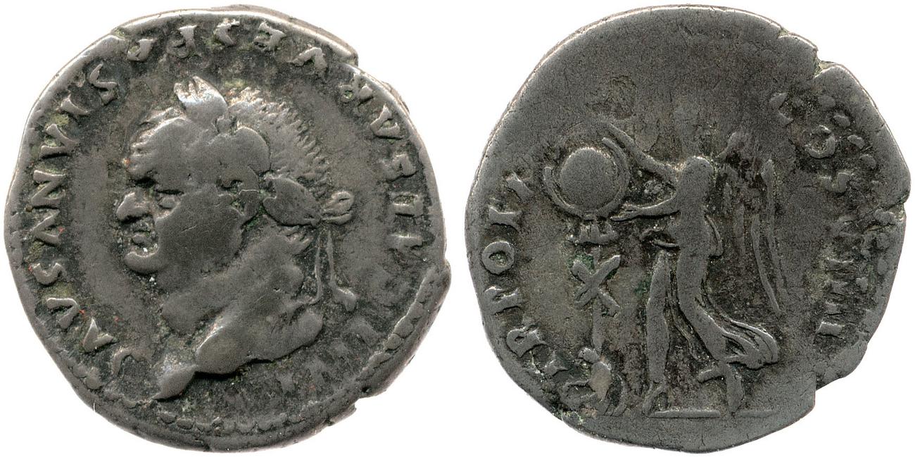 obverse RIC II, Part 1 (second edition) Vespasian 1069