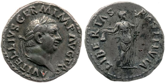 RIC I (second edition) Vitellius 105, реверс, bm