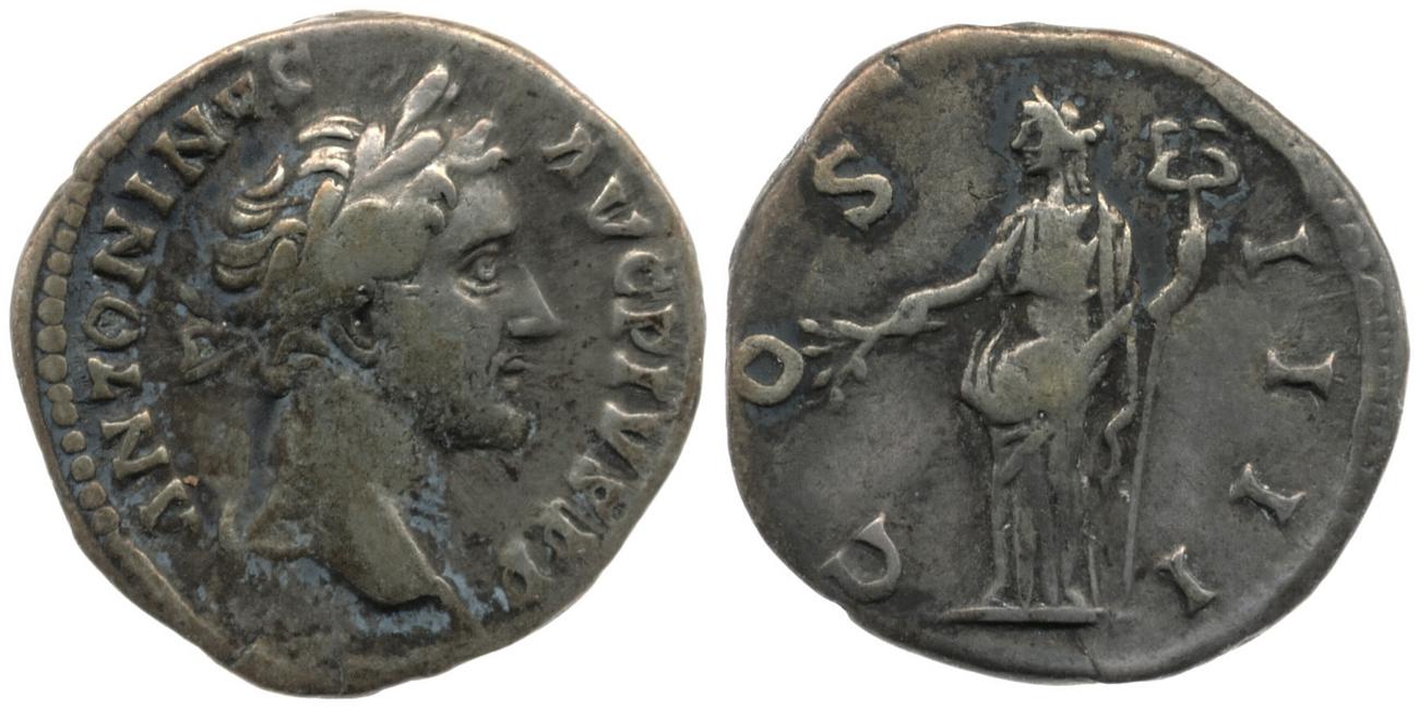 RIC III Antoninus Pius 130, аверс, bm