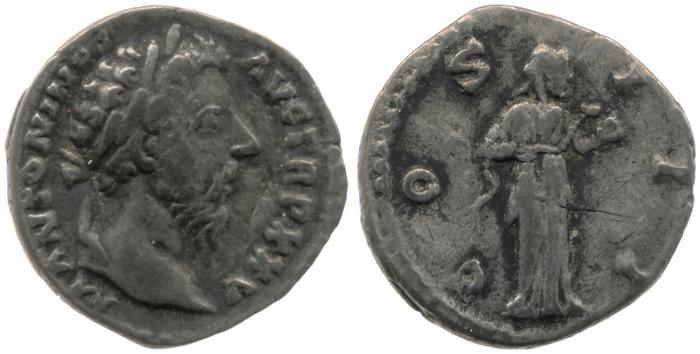 реверс RIC III Marcus Aurelius 234