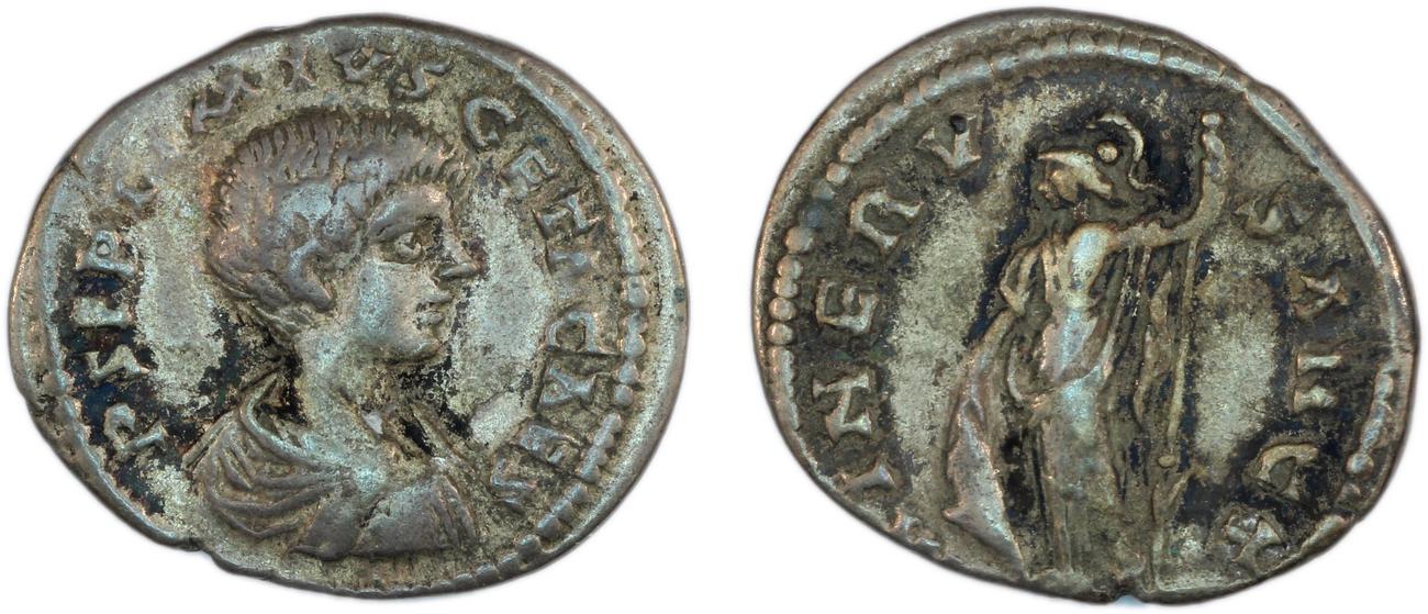 RIC IV Geta 105A, аверс, bm