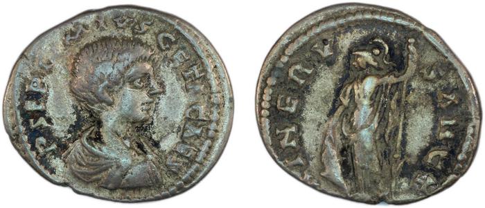 RIC IV Geta 105A, реверс, bm