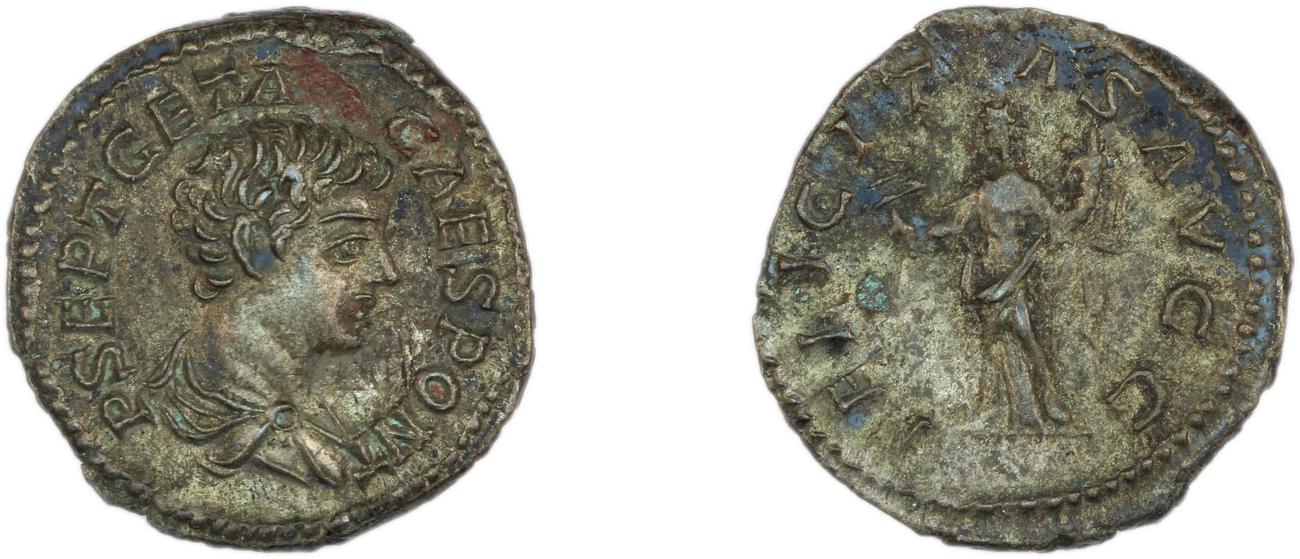 RIC IV Geta 8, аверс, bm