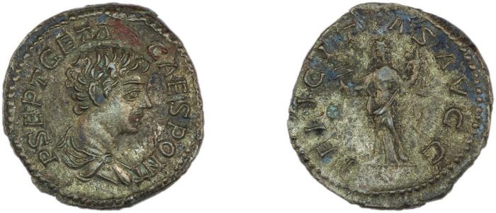 RIC IV Geta 8, реверс, bm