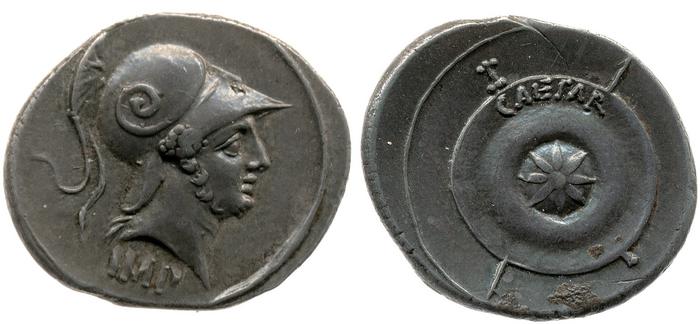 RIC I (second edition) Augustus 274, реверс, bm