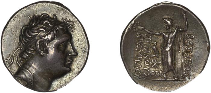 реверс Nicomedes II of Bithynia Bithynia Waddington 1908 40