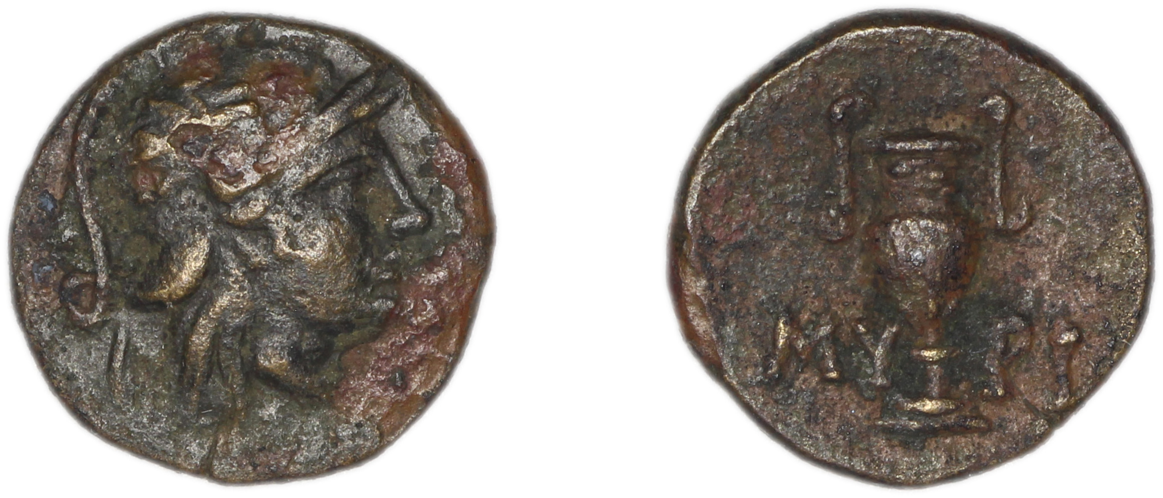 Myrina SNG Copenhagen Myrina 214-218, аверс, bm