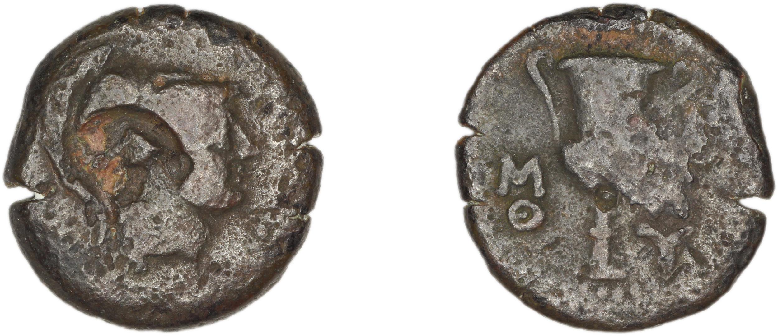 Methymna Franke 1975 25, аверс, bm