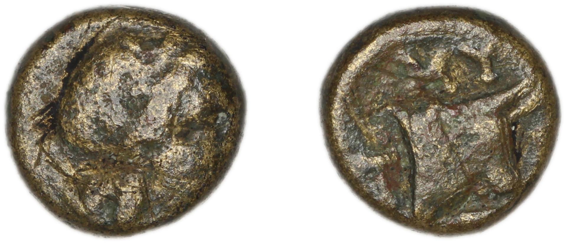 Mytilene Babelon 1910 2239-42, аверс, bm