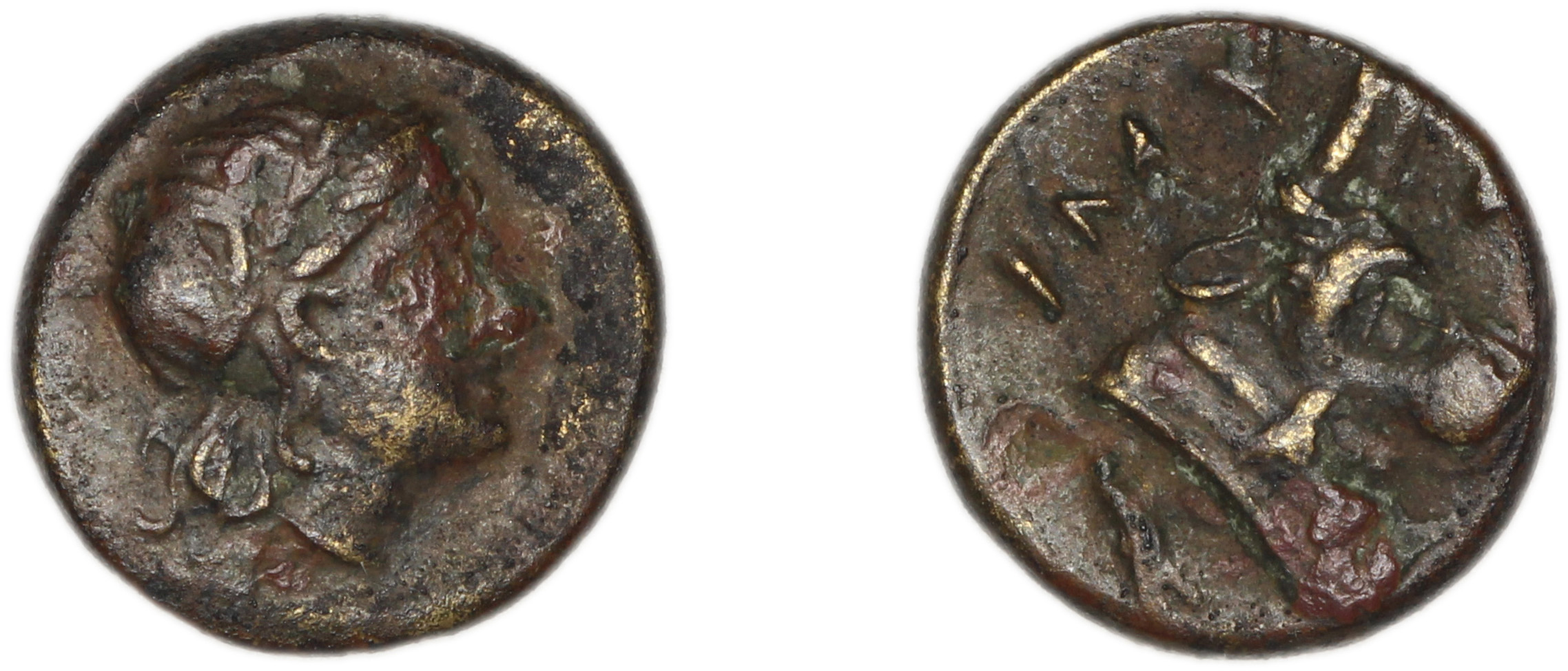 Mytilene Babelon 1910 2239-42, аверс, bm