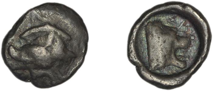 Samos Barron 1966 Class 6 triobols, реверс, bm